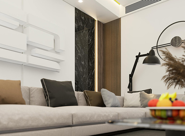 Contemporary commercial office interior design in Johor Baharu Malaysia